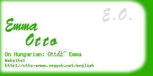 emma otto business card